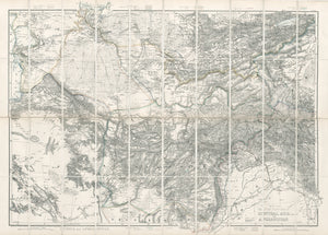 Wyld’s Military Staff Map of Central Asia and Afghanistan. 1878