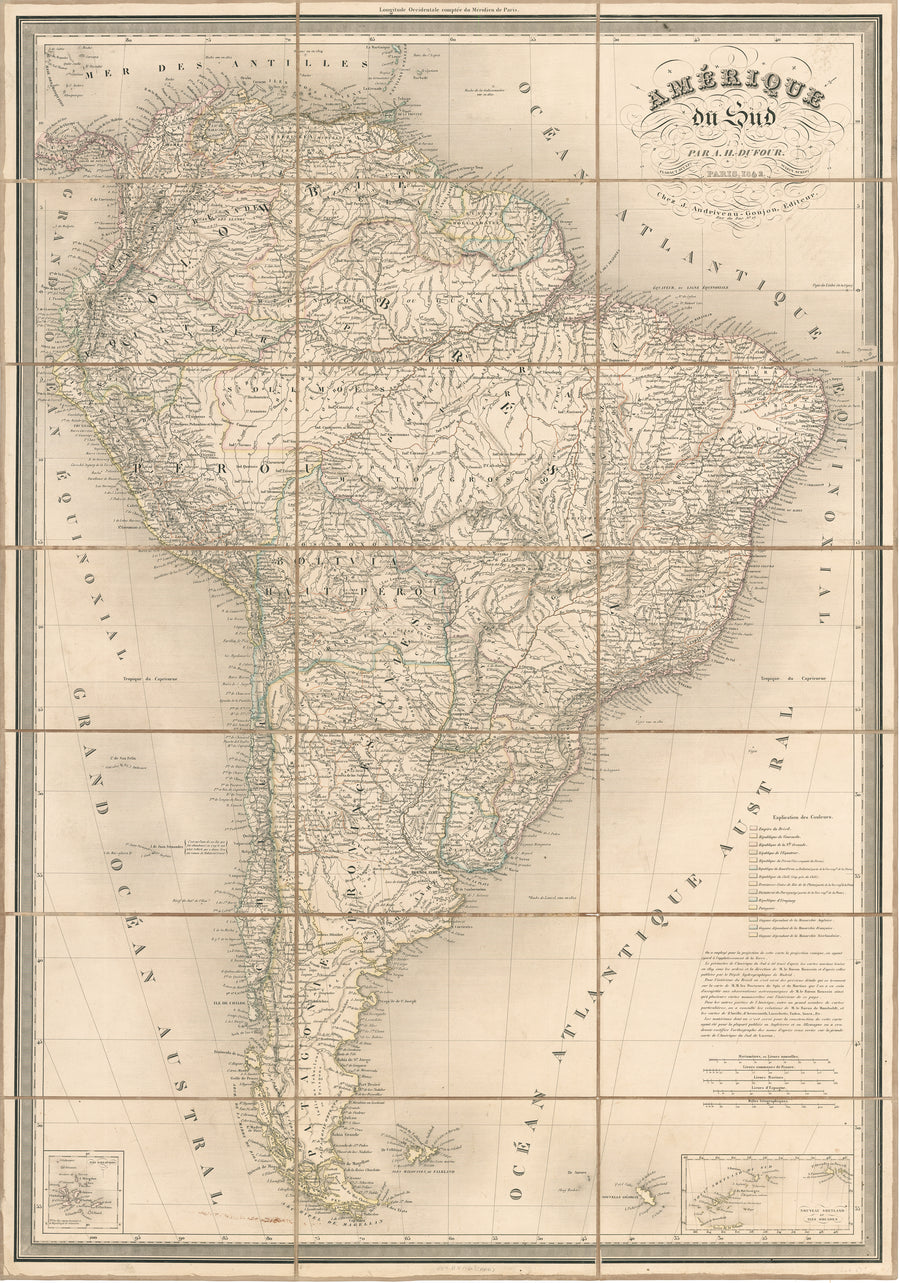 1842 Amerique du Sud
