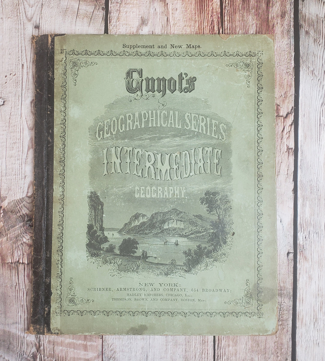 Guyot's Geographical Series Intermediate Geography, 1870 New World