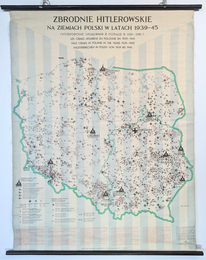 Zbrodnie Hitlerowskie na Ziemiach Polski w Latach 1939-45