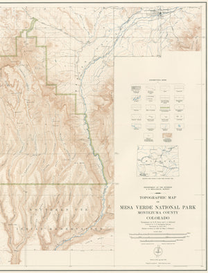1936 Mesa Verde National Park