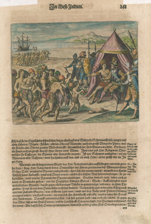 1599 In West Indien [Sir Walter Raleigh in Guiana]