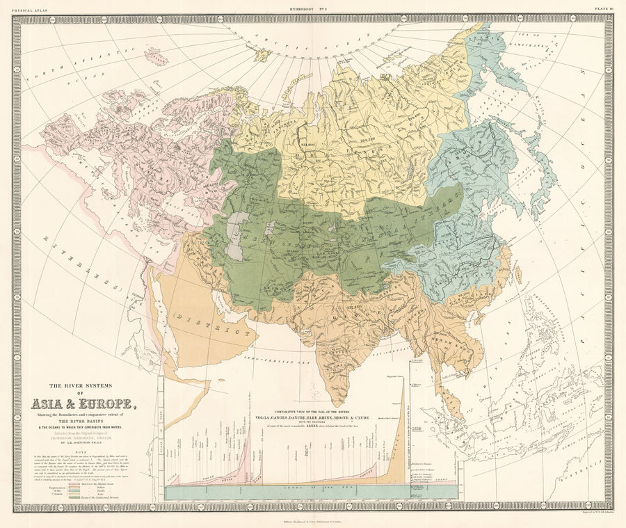 1856 River Systems of Asia and Europe