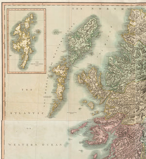1801 A New Map of Scotland from the Latest Authorities