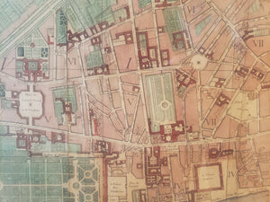 1763 Plan de la Ville et Fauxbourgs de Paris