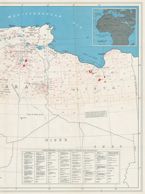 1961 North Africa Oil and Gas Developments
