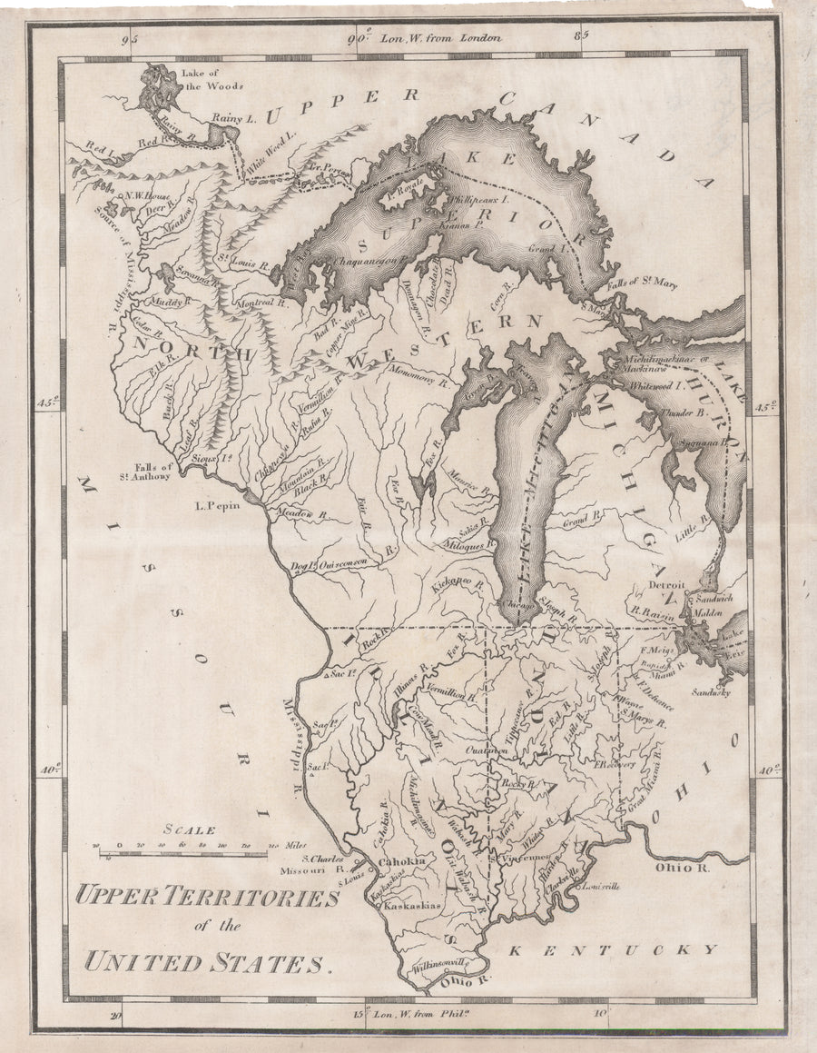 1813 Upper Territories of the United States