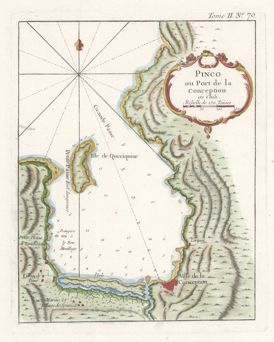 1762 Pinco ou Port de la Conception au Chile