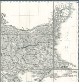 1821 Carte Generale dela Turquie d’Europe a la droite du Danube…