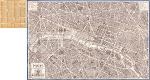 1951 A Bird's Eye View of The Heart of Paris...