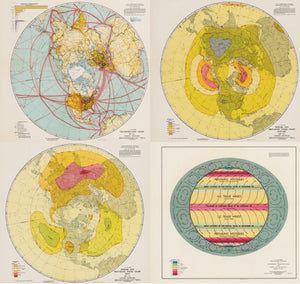 1947 Collection of Air Force Maps of the Northern Hemisphere