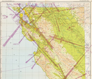 1946 / 1948  San Francisco - Sectional Aeronautical Chart