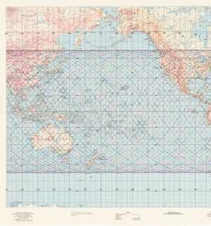 1972 Experimental Skylab Mission Chart (SMC)