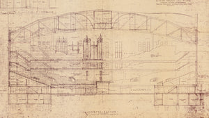 1927-29 Chicago Stadium Architectural Prints