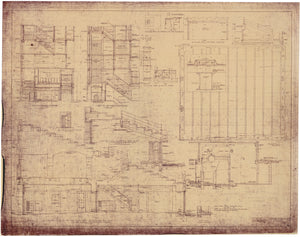 1927-29 Chicago Stadium Architectural Prints