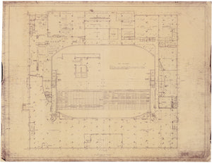 1927-29 Chicago Stadium Architectural Prints