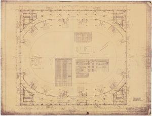 1927-29 Chicago Stadium Architectural Prints