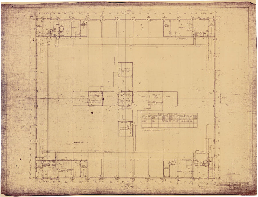 1927-29 Chicago Stadium Architectural Prints