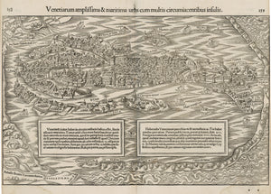 1552 Venetiarum amplissima & maritima urbs...