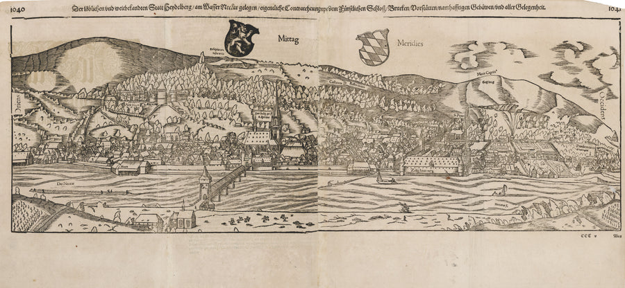 1574 Die Statt Heidelberg