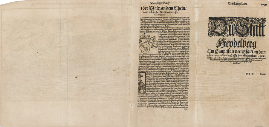 1574 Die Statt Heidelberg