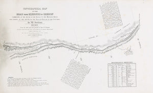 1846 Topographical Map of the Road from Missouri to Oregon... Sheets II - VI