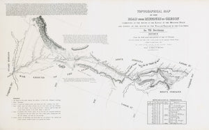 1846 Topographical Map of the Road from Missouri to Oregon... Sheets II - VI