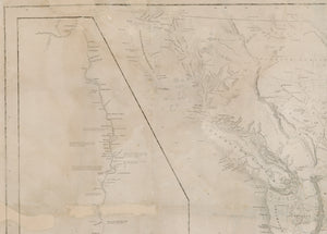 1841 Map of the Oregon Territory by the U.S. Ex. Ex.