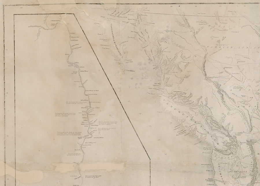 1841 Map of the Oregon Territory by the U.S. Ex. Ex.