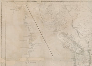 1841 Map of the Oregon Territory by the U.S. Ex. Ex.