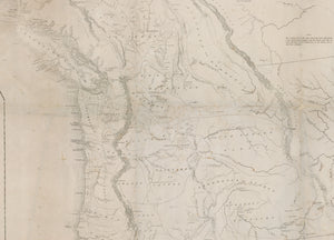 1841 Map of the Oregon Territory by the U.S. Ex. Ex.