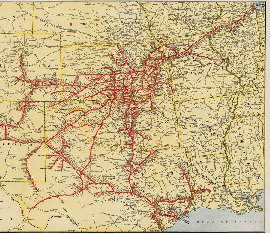 1928 The Atchison, Topeka and Santa Fe Railway System