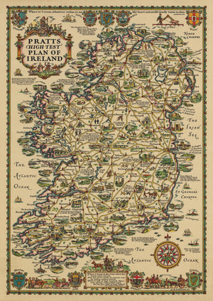 1933 Pratt’s High Test Plan of Ireland