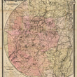 Load image into Gallery viewer, Map of the Adirondack Wilderness by Seneca Ray Stoddard, 1893
