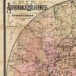 Load image into Gallery viewer, 1893 Map of the Adirondack Wilderness
