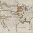 Load image into Gallery viewer, Map of the United States Exhibiting the Grants of Lands Made by the General Government to Aid in the Construction of Railroads and Wagon Roads
