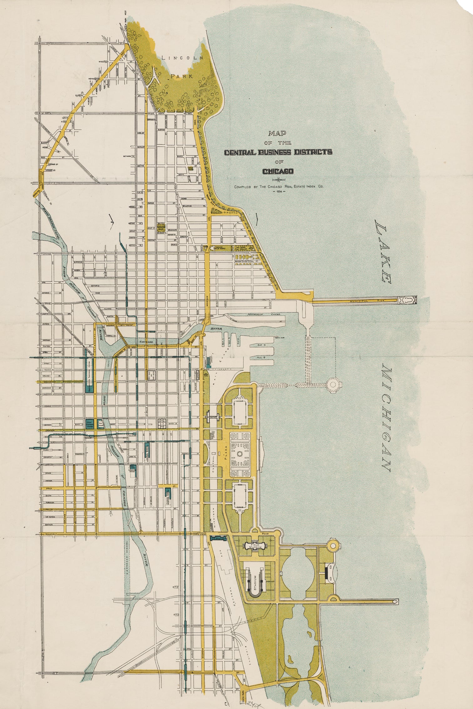 Chicago Maps & Prints – New World Cartographic