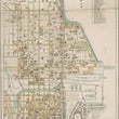 Load image into Gallery viewer, 1923 Ross &amp; Co. Real Estate Railway Exchange Map of Chicago
