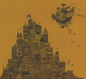 Vintage San Francisco poster by: Jim Michaelson, 1968 – New World