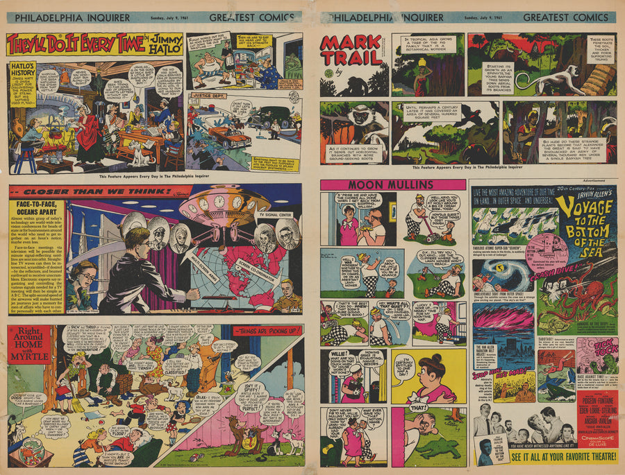 1961 Map of Outer Space