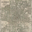 Load image into Gallery viewer, 1922 Map of Los Angeles and Vicinity California
