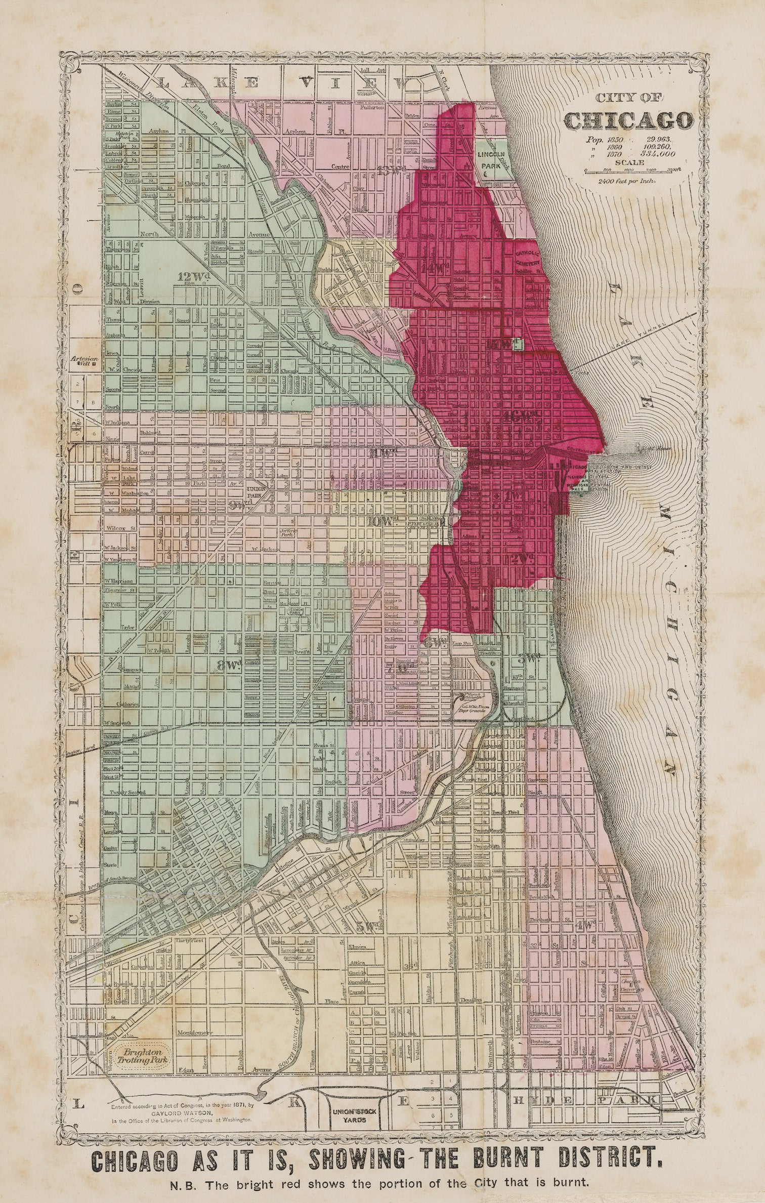 Chicago Maps & Prints – New World Cartographic