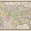 Load image into Gallery viewer, A New Map of the United States of America by: J.H. Young, 1853 
