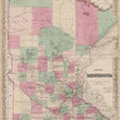 Load image into Gallery viewer, Antique Map of Minnesota by Joseph H. Colton, 1862
