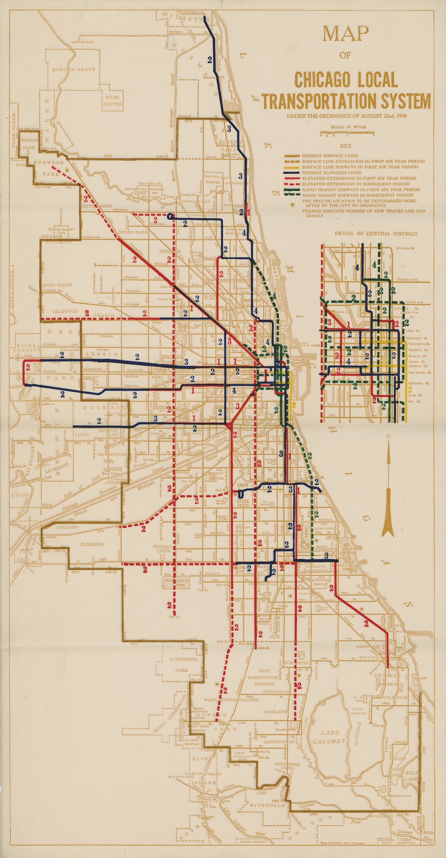 Chicago Maps & Prints – New World Cartographic