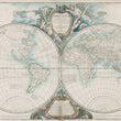 Load image into Gallery viewer, Orbis Vetus in utraque continente juxta recentiores observationes et accuratiores mensuras astronomicas delineatus by: Robert de Vaugondy, 1752
