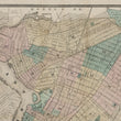 Load image into Gallery viewer, 1860 Map of the City of Brooklyn, New York. Showing Railroads, Street Numbers

