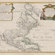 Load image into Gallery viewer, L'Amerique Septentrionale Dressee sur les Observations de Mrs. de l'Academie Royale des Sciences by: Guillaume de L'Isle, 1700 / 1708
