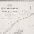 Load image into Gallery viewer, 1845 Map of that Part of the Mineral Lands Adjacent to Lake Superior, Ceded to the United States by the Treaty of 1842 with the Chippewas
