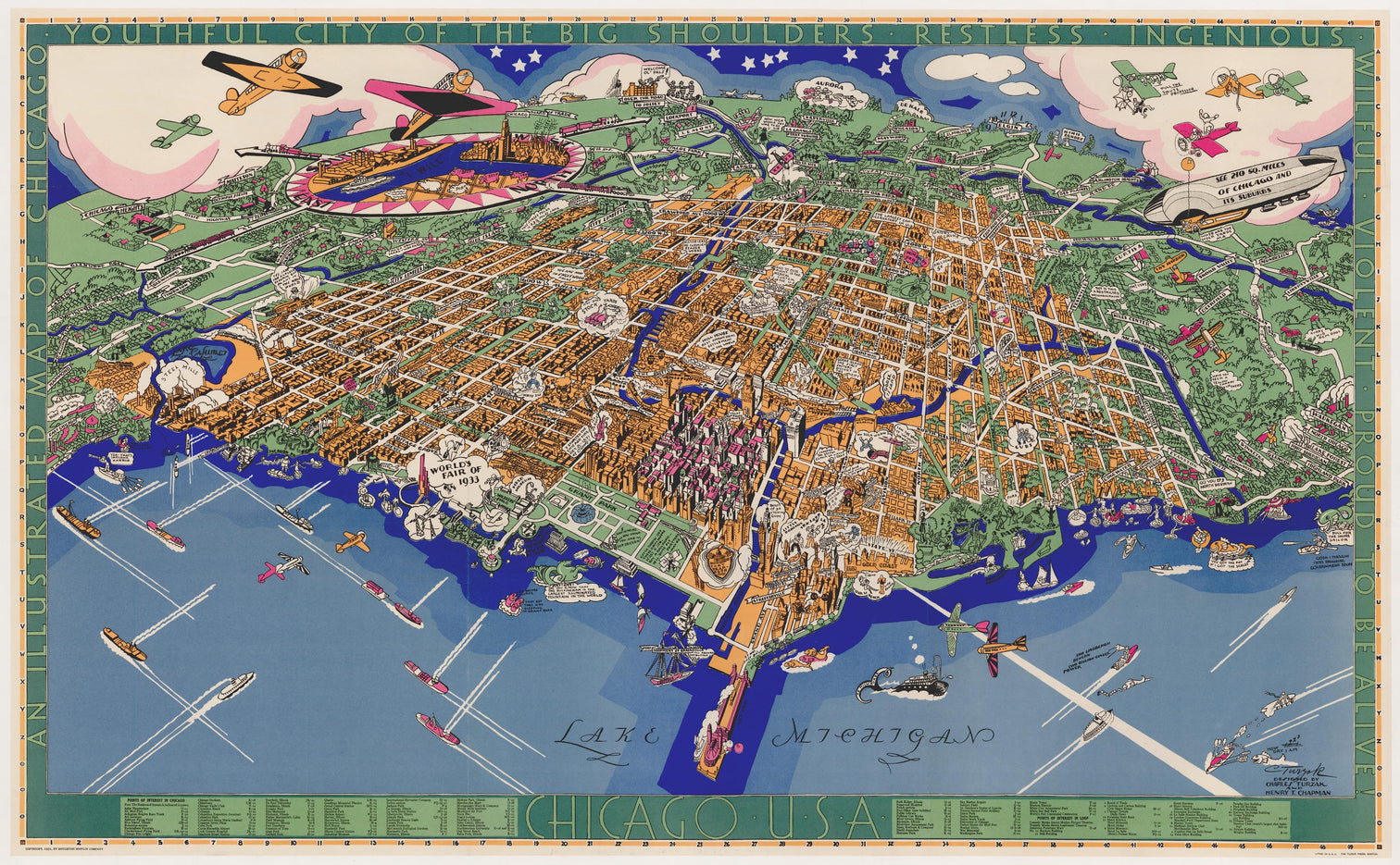 Vintage Pictorial Maps & Prints | New World Cartographic